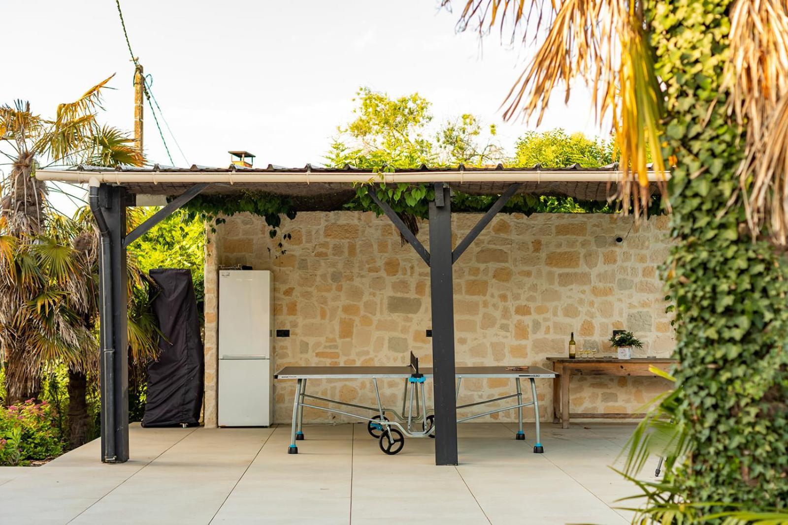Villa Au Petit Bonheur Avec Clim - Hameau Au Calme - Piscine Chauffee - Petanque Moncrabeau Екстериор снимка